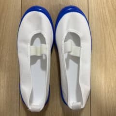 上履き バレーシューズ ブルー 20.0cmのサムネイル