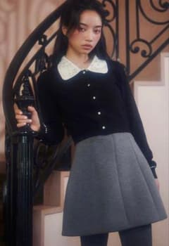 ウサギオンライン限定ビジューカラーニットカーディガン ウサギオンライン限定ビジューカラーニットカーディガン - メルカリ