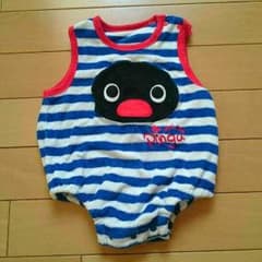 ピングー ロンパース 60 70☆可愛い つなぎ 夏 ベビーのサムネイル