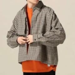 JieDa トレンチシャツ チェック PULP別注 美品 サイズ2のサムネイル
