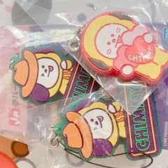 BT21 이치 반 복권 고무 매력 chimmy 3 개 세트