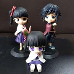 Q posket 鬼滅の刃 冨岡義勇 栗花落カナヲ フィギュア 3体セットのサムネイル