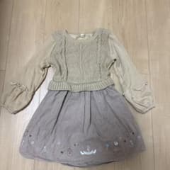 ワンピース 120cm 冬のサムネイル