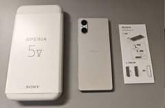 Xperia5V 256GB プラチナシルバー 国内版SIMフリーほぼ未使用のサムネイル