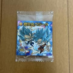 ドラゴンボール 超戦士シール 悟空＆ベジータのサムネイル