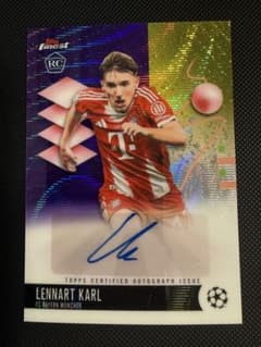 カ*タ様 Lennart Karl Topps Finest 直筆サインカードのサムネイル