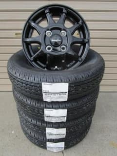 送料込み☆S15+ブリヂストンK370 145/80R12☆軽トラ 軽バン - メルカリ