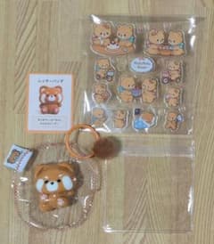 MofuMofuRoom　ちょこん日和　レッサーパンダ　ミニスクイーズのサムネイル
