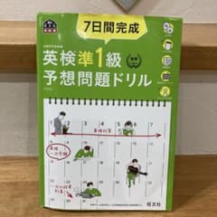 7日間完成 英検準1級 予想問題ドリルのサムネイル