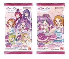 アイカツ！＆プリパラ THE MOVIE ウエハース　カード 2枚セットのサムネイル