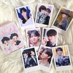 BTS グテ V&JUNGKOOK マスタニム展示会グッズ チェキ風トレカセット