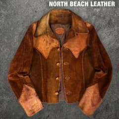 NORTH BEACH LEATHER 70s レザー ジャケット ノースビーチ NORTH BEACH LEATHER 70s レザー ジャケット ノースビーチ - メルカリ