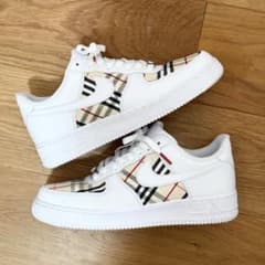Air Force 1 26.5cm 白 チェック 白 エアフォース1 nikeのサムネイル