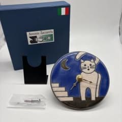動作未確認　アントニオ　ザッカレラ　置時計　ネコ　猫　ねこ　cat　no.200 動作未確認 アントニオ ザッカレラ 置時計 ネコ 猫 ねこ cat no.200