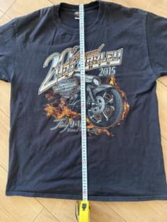 古着 Harley Davidson ブラック Tシャツ 2015のサムネイル