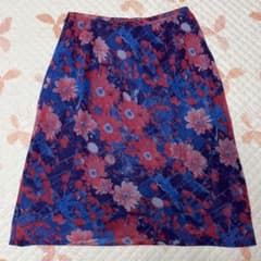 オンワード花柄スカートのサムネイル
