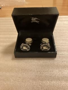 BURBERRY BLACK LABEL カフリンクス 専用ケース付き - メルカリ
