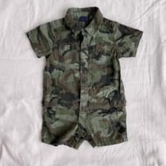 Gap シャツ　ロンパース　カモフラのサムネイル