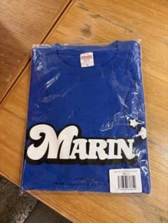 モアスタ　遠藤まりん　Tシャツ ブルー XLのサムネイル
