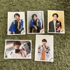 【猪狩蒼弥 KEY TO LIT/HiHi Jets 公式写真5枚セット】のサムネイル