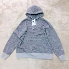 新品 タグ付き Champion チャンピオン プルオーバーパーカー L グレーのサムネイル