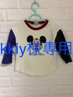 petit main ミッキー　ラグランTシャツのサムネイル