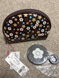MARY QUANT ポーチ デイジー スター柄　ミラーつきのサムネイル