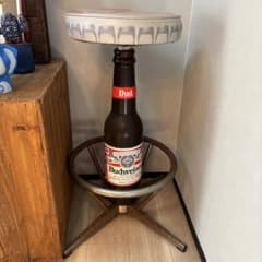 Budweiser ビール瓶型スツール 椅子のサムネイル