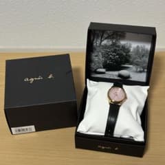 agnes b. 腕時計 ピンクゴールド 箱無し値下げしますのサムネイル