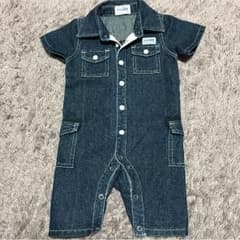 LEEデニムロンパース 80のサムネイル