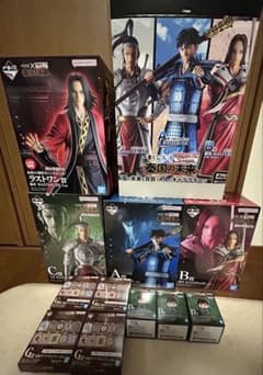 キングダム　信　蒙恬　王賁　ラストワン　嬴政 フィギュアセット キングダム 信 蒙恬 王賁 ラストワン 嬴政 フィギュアセット パネル
