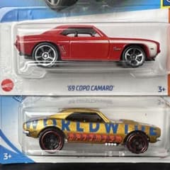 ホットウィール ミニカー 69 コポ カマロ 67 シボレー カマロ 2