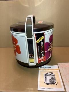 昭和レトロ　SANYO ECJ-F181 炊飯器 ホワイト・ピンク 昭和レトロ SANYO ECJ-F181 炊飯器 ホワイト・ピンク - メルカリ