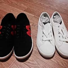 新品セット Black＆White スニーカーのサムネイル
