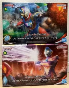フィギュアライズスタンダード　ウルトラマントリガー&デッカ－　未組立