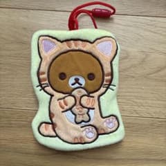 【美品】激レア希少 初期 平成レトロ リラックマ ぬいぐるみがま口ポーチ リラックマ ネコ着ぐるみ がま口ポーチ - メルカリ