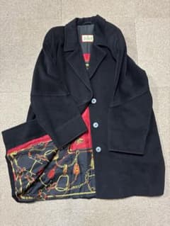 最終価格】HERNO ヘルノコート ウール シルク ブラック 美品 - メルカリ