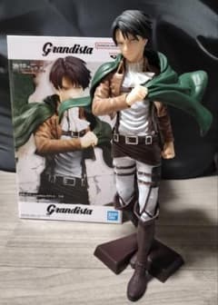 進撃の巨人 リヴァイ兵長 フィギュア grandista グランディスタ - メルカリ