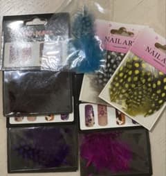 ネイルアートパーツ セット　ホロホロチョウのサムネイル