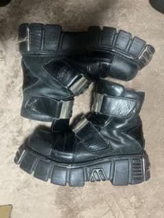 Newrock high cut boots GACKTモデル ニューロック Newrock high cut boots GACKTモデル ニューロック - メルカリ