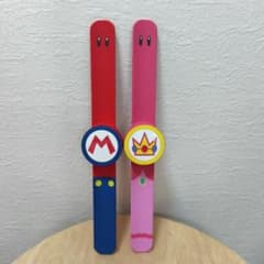 マリオ＆ピーチ パワーアップバンド 2本セット - メルカリ