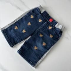 ミキハウス クマ刺繍 パンツ 80cm - メルカリ