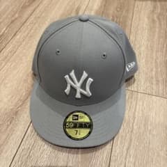 New Era 59FIFTY グレー キャップ 7 3/8 - メルカリ
