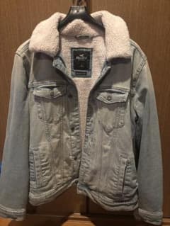 Hollister ボア デニムジャケット Sサイズのサムネイル