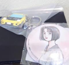 イニシャルD 頭文字D メタルキーホルダー RX-7 茂木なつき 希少 缶