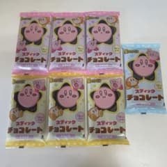 星のカービィ スティックチョコレート 7個セット①