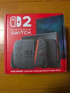 未開封】Nintendo Switch 2 本体 日本語専用（保証レシート付） - メルカリ