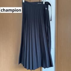 Champion ラッププリーツスカート ブラックのサムネイル