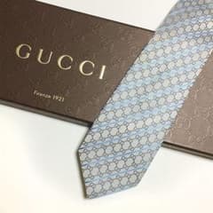 未使用級 グッチ GUCCI ネクタイ シルク GG柄 総柄 ダブルG 未使用級 グッチ GUCCI ネクタイ シルク GG柄 総柄 ダブルG - メルカリ