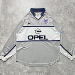 正規支給品1999-00 NIKE PSG Away L/S shirt】 - メルカリ